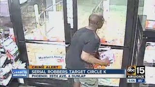 Phoenix police searching for serial convenience store robber