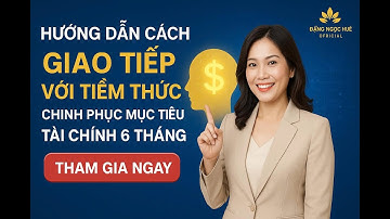 HƯỚNG DẪN GIAO TIẾP TIỀM THỨC ĐẠT MỤC TIÊU TÀI CHÍNH 6 THÁNG | Đặng Ngọc Huệ Official