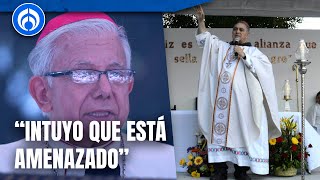 Obispo Salvador Rangel podría estar amenazado por el crimen organizado: Ramón Castro Castro
