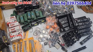 Đèn khò chíp led và đồ điện mới về 