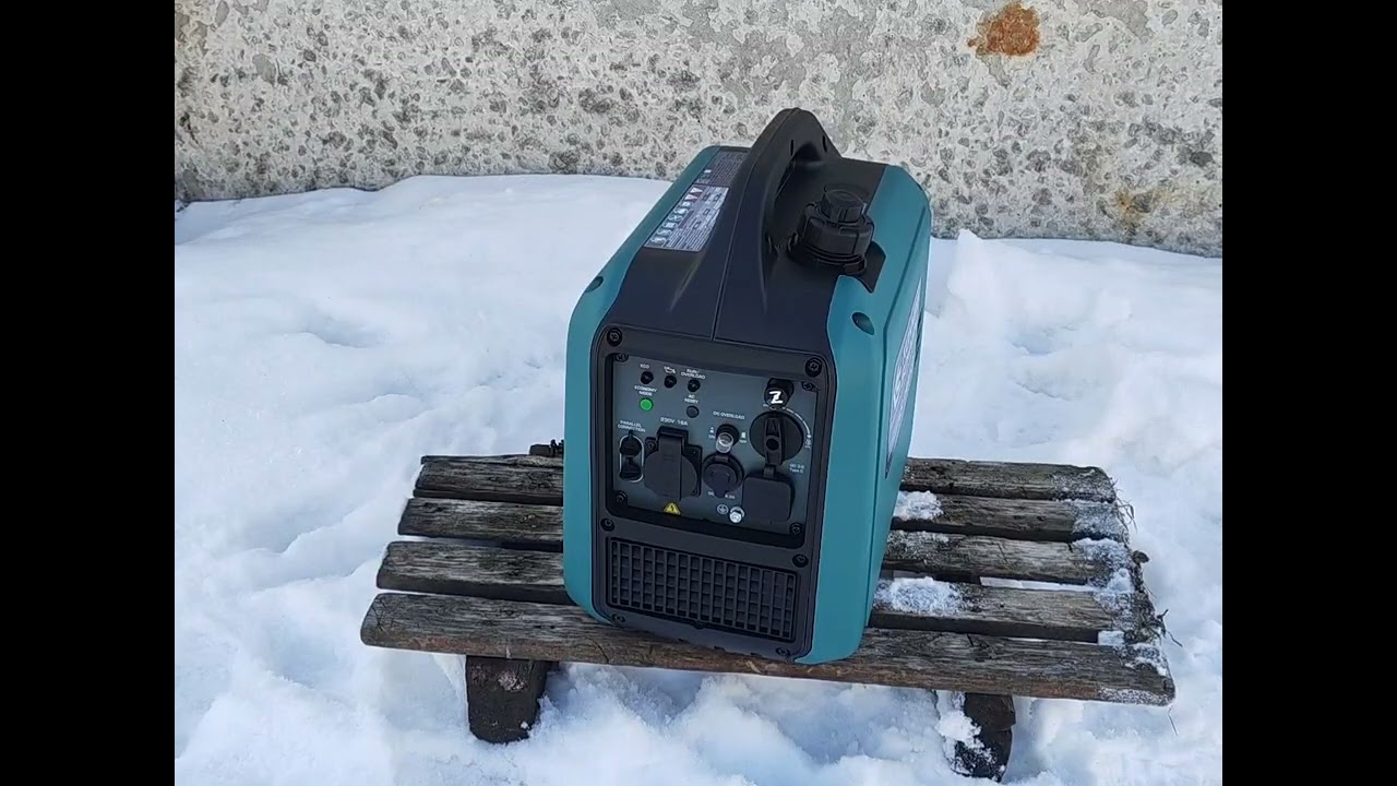 Розпаковка, перший запуск інверторного генератора Konner&Sohnen KS 1900i S