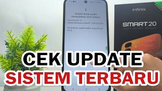 Cara Cek Update Sistem Terbaru Di Hp Infinix Smart 20 screenshot 5