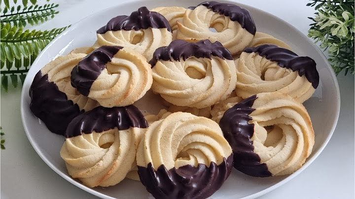 Omas Spritzgebäck - ohne Fleischwolf / Plätzchen Rezept