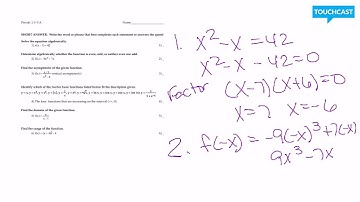 Pre calculus quiz 1:1-3