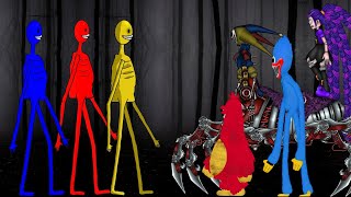 Verity,Cruelty and Falsity vs Poppy Playtime Chapter 5 | Drawing Cartoons 2 Animation.