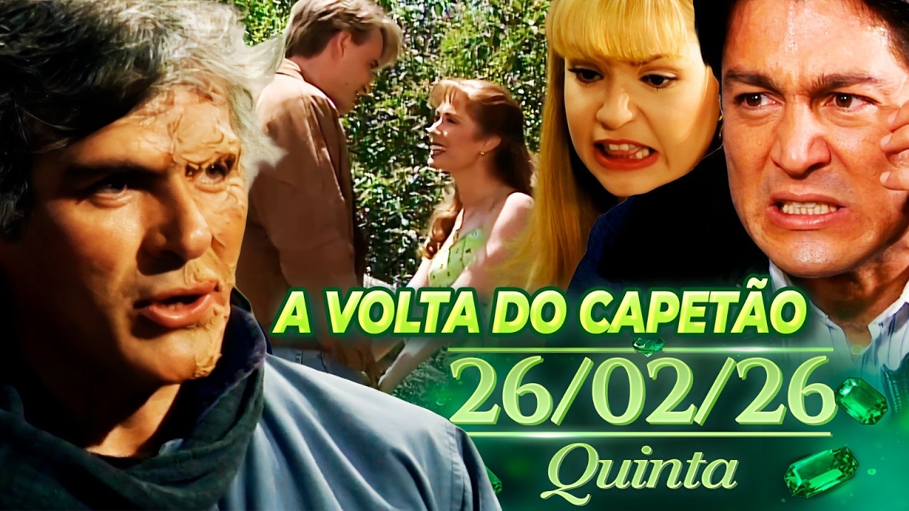 Esmeralda - (26/02/2026) Capítulo 78 l Quinta-Feira, SBT, Ao Vivo. Novelas da Tarde.