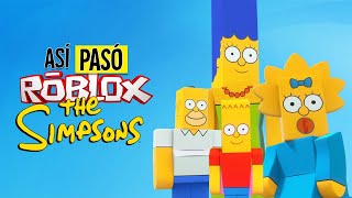 Los Simpsons Roblox Resumen En 8 Minutos