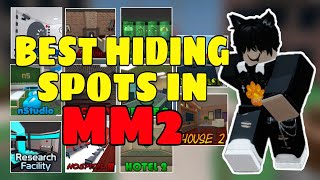 BEST HIDING SPOTS IN MURDER MYSTERY 2 IN EVERY MAP | ROBLOX MM2