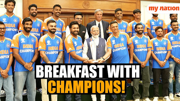 PM Modi meets T20 World Cup 2024 champions, joyfully interacts with Rohit Sharma & Co.