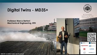 Digital Twins - Marco Bertoni (BTH) - MD3S+, BTH