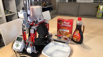 Lego Mindstorms Wafflebot with Amazon Alexa