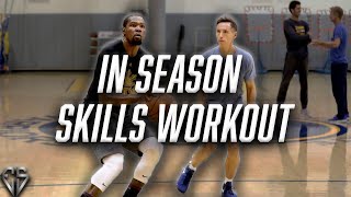 How To Keep Getting Better During The Season In-Season Skill Workout For Basketball Players