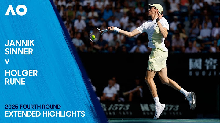 Jannik Sinner v Holger Rune Extended Highlights | Australian Open 2025 Fourth Round
