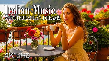 🎶 Italian Vibes & Mediterranean Music 🎶 1+ Hours Amalfi Coast & Lake Como Scenic Guitar Journey