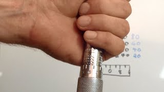 How to Set a Torque Wrench.  (Ever Expanding Life)