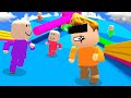 ROBLOX RAGDOLLS but its FALL GUYS..  (Ragdoll Royale)