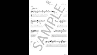 Stalker【Guitar TAB】 - 10cm