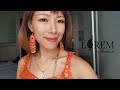 DIY Beaded Earrings | How To Make Round Beaded Earrings With Fringe - CurryRinabus