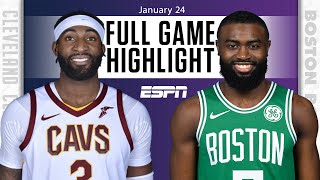 Cleveland Cavaliers vs. Boston Celtics [FULL GAME HIGHLIGHTS] | NBA on ESPN