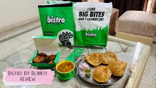 Bistro by Blinkit - Food Review Video || 10 Mins Delivery