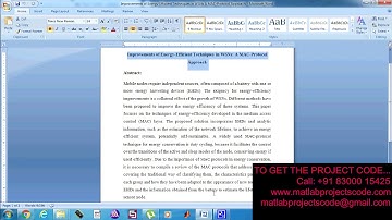 Improvements of Energy Efficient Techniques in WSNs A MAC Protocol Approach