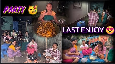 Hostel ni agwi mnjwng last night last enjoy klmby😔#birgwshree_creation 