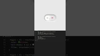 On/Off Button Design😍#programming #coding #css #htmlcss #shorts #trending #html #animation #design