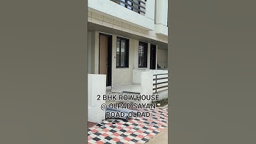 2 Bhk Row House @ olpad Sayan road | rowhouse in surat | 8140157875