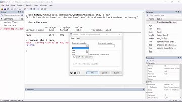 Data management: How to convert categorical string variables to labeled numeric variables