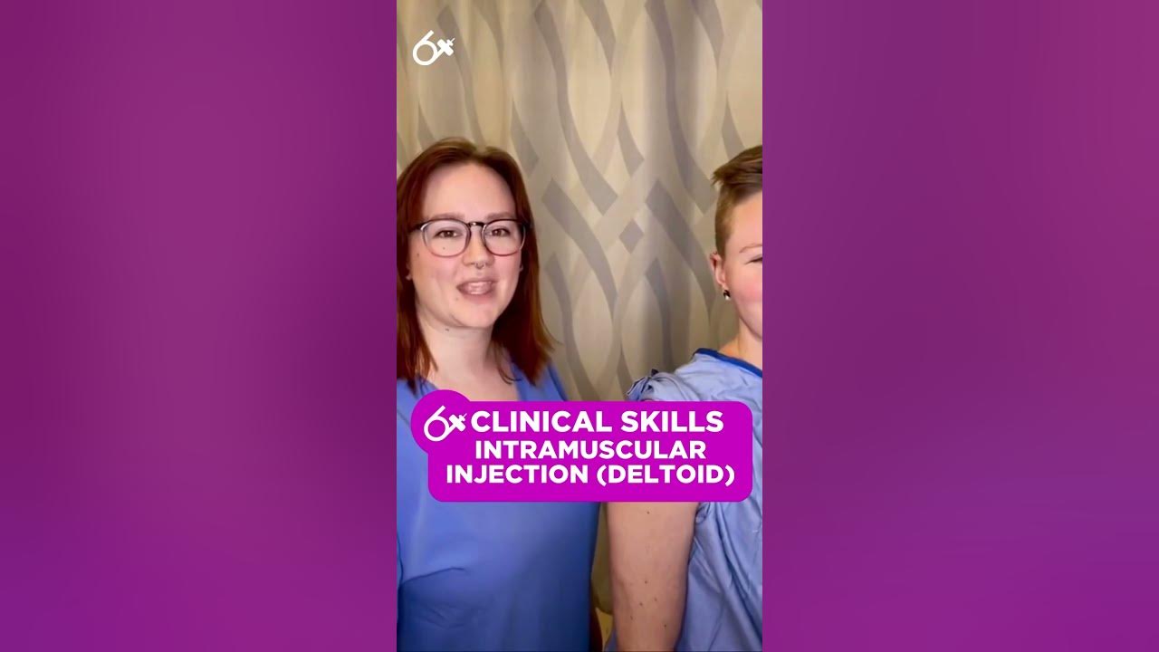 Deltoid Injection: Clinical Skills SHORT | @LevelUpRN - YouTube