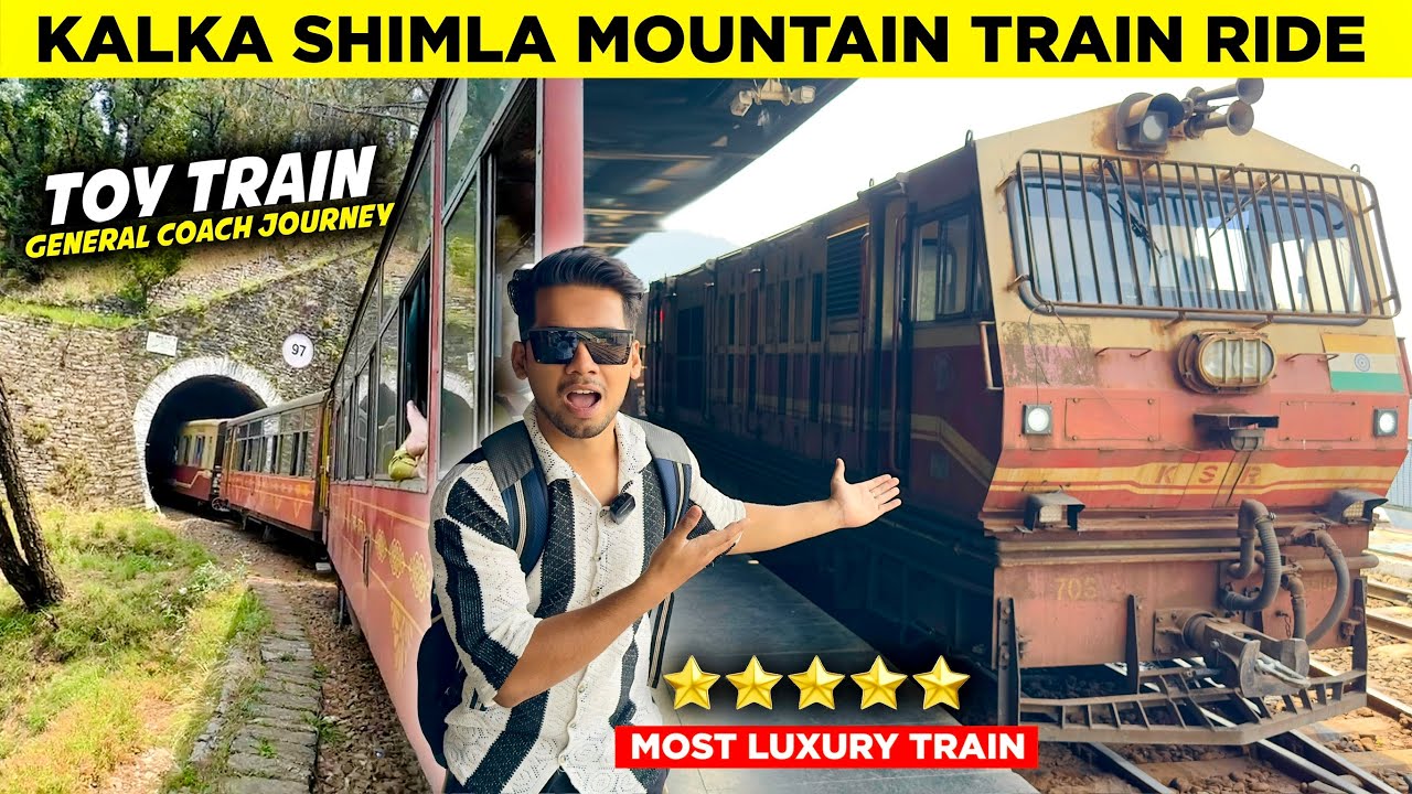 Shimla Kalka Toy Train Journey 2025 | Shimla Toy Train Fare | Kalka ...