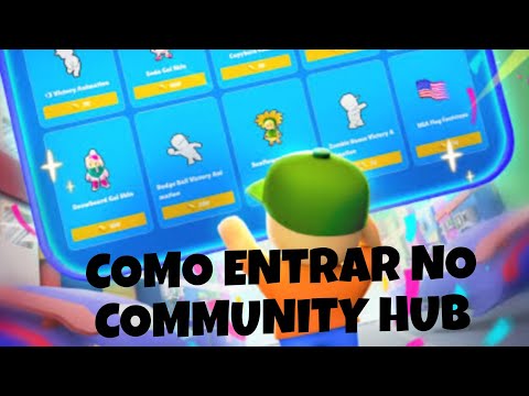 ENSINEI como entrar no COMMUNITY HUB e pegar RECOMPENSAS GRÁTIS!