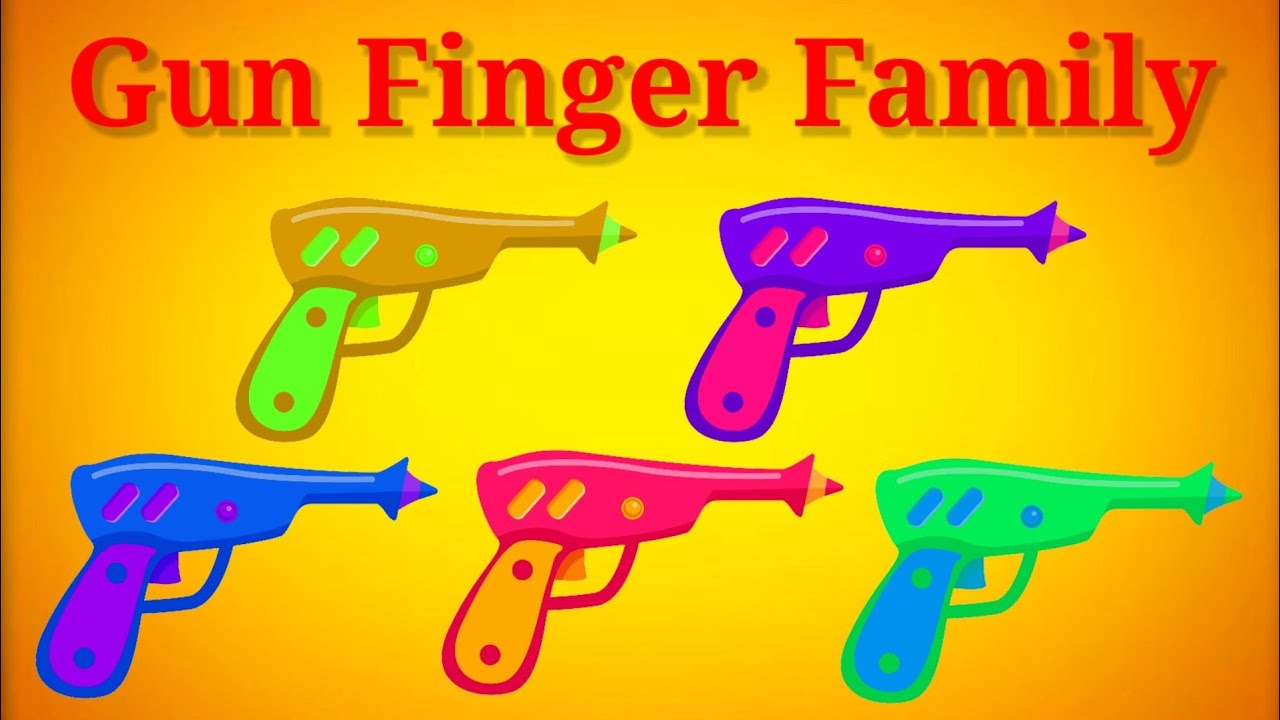 Gun Finger Family Collection Gun Finger Family Songs Top 60 Gun