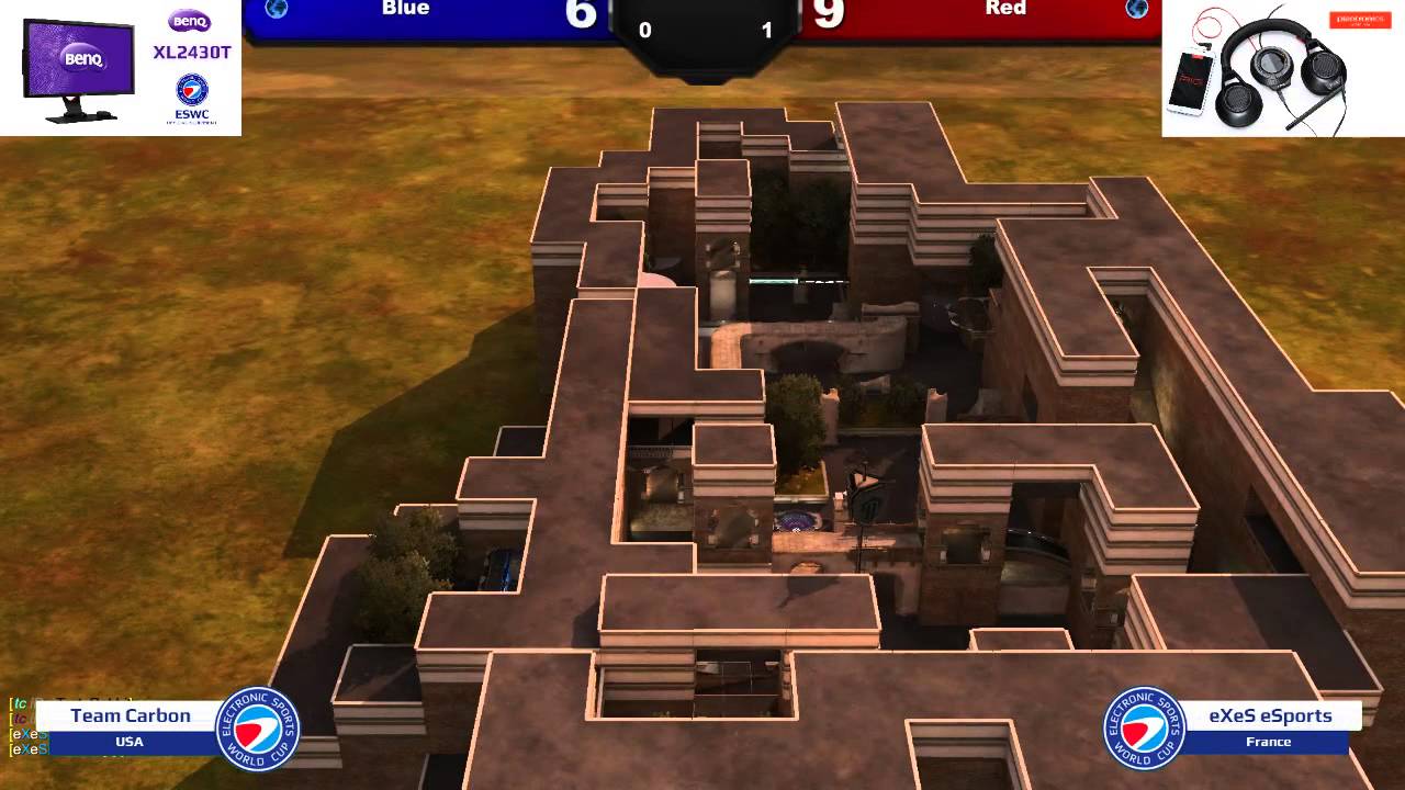 ESWC 2014: Shootmania Day 2 Team Carbon vs eXeS eSports [720p @ 60fps]