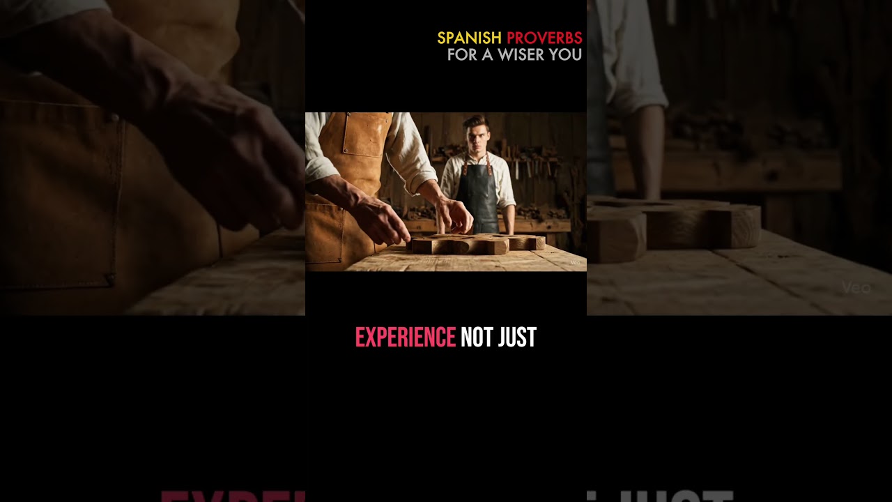 Timeless Spanish Wisdom: Experience is the Ultimate Superpower 🧠 