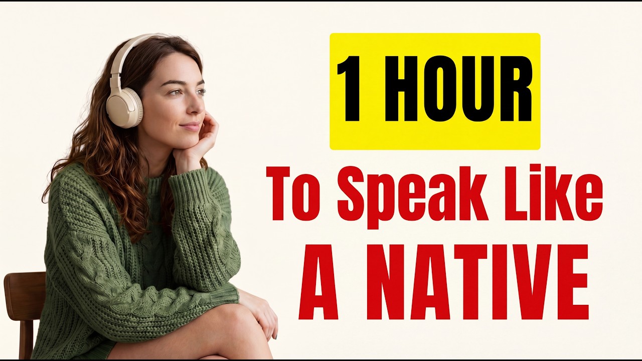 Speak English Like a Native | 1 Hour Listening & Speaking Practice ...