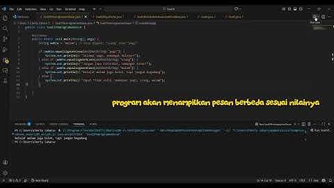 Algoritma dan Pemrograman Dasar