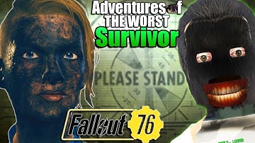 Adventures Of The WORST Nuclear Survivor - Fallout 76 Beta Gameplay