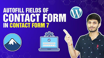 How To Autofill Fields Of A Contact Form In WordPress | Contact Form 7 | WordPress Tutorial