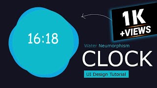 Water Clock | Codeing a Digital Water Clock  | Clock UI Design screenshot 1