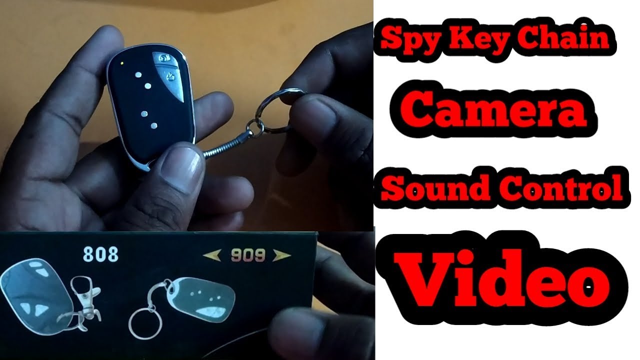 Spy Key Ring hidden Camera