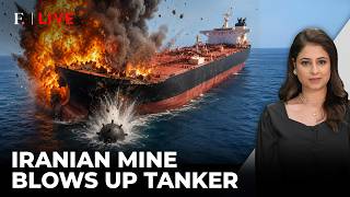 Hormuz Tanker Explodes After 'Violating' Iran-Approved Route | Firstpost Live