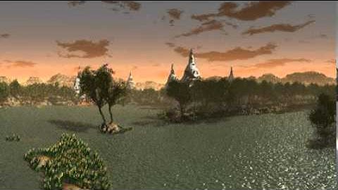 Povray - 180° Angle Camera Demo