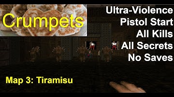 Doom II: Crumpets Map 3: Tiramisu (Ultra-Violence 100%)