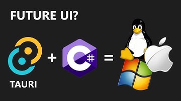 Is THIS the Future of .NET Desktop Apps? | Tauri & C#