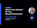 What Is the GEOAEO 30-Day Refund Guarantee?