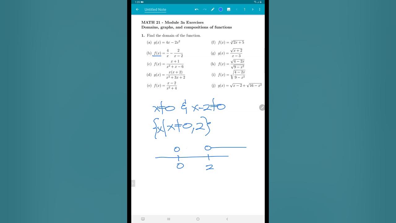 Exercises 3a items 1 3 - YouTube