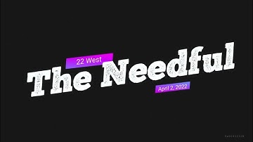 the Needful Compilation at 22 West Tap and Grill