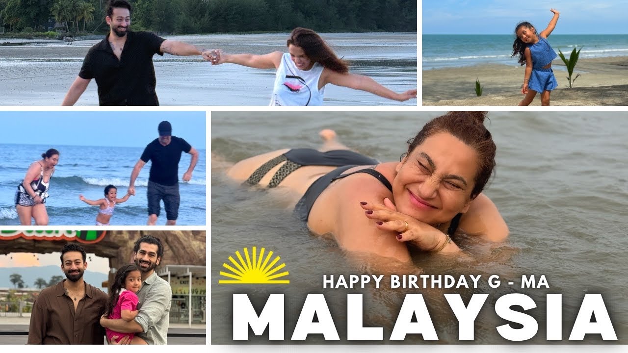 AYANKA in Malaysia | Happy Birthday Raveena G-MA | Family Holiday ...