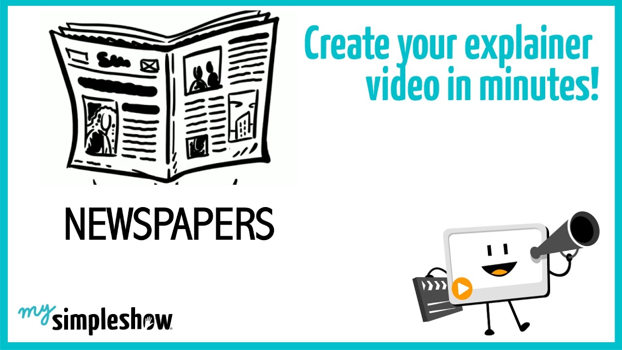 Origin Of Newspapers Mysimpleshow YouTube